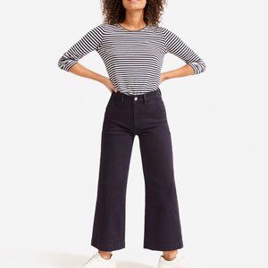 Everlane cropped wide leg pants